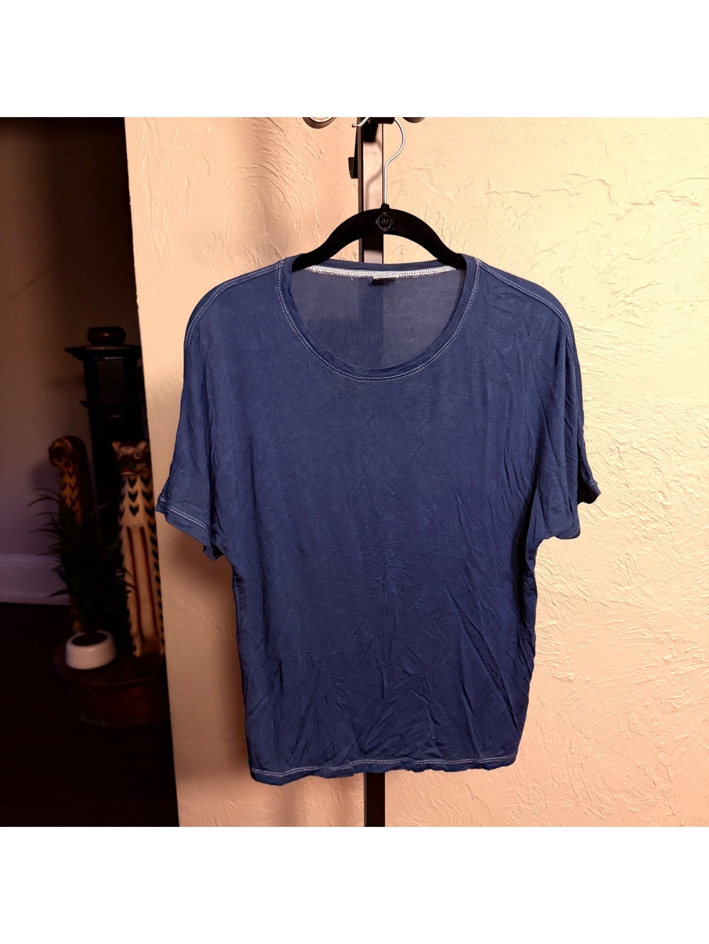 Rufskin Blue Crew Neck T-Shirt Size Small